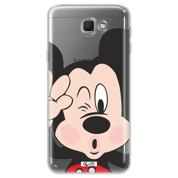 Mickey Mouse Samsung J5 Prime Clear TPU Case