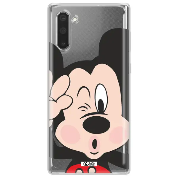 Mickey Mouse Samsung Note 10 Clear TPU Case
