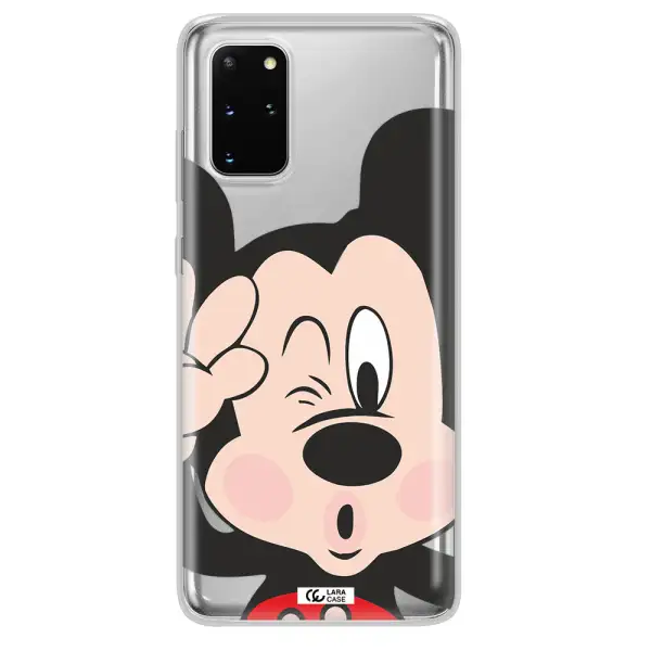 Mickey Mouse Samsung S 20 Plus Clear TPU Case