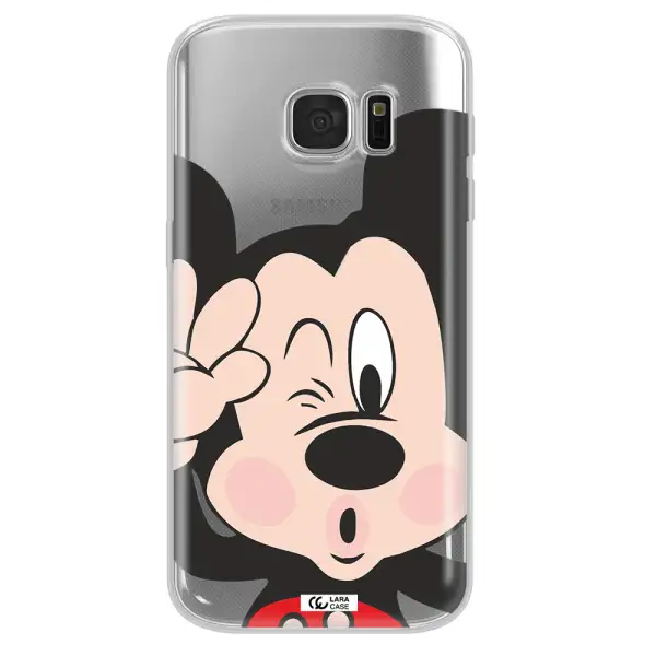 Mickey Mouse Samsung S 7 Clear TPU Case