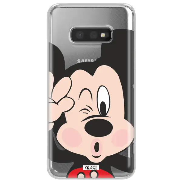 Mickey Mouse Samsung S10e Clear TPU Case
