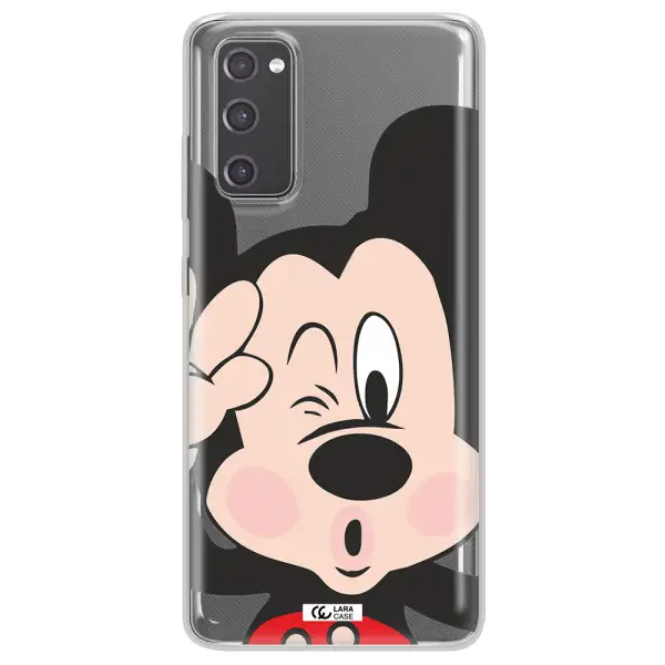 Mickey Mouse Samsung S20 Fe Clear TPU Case