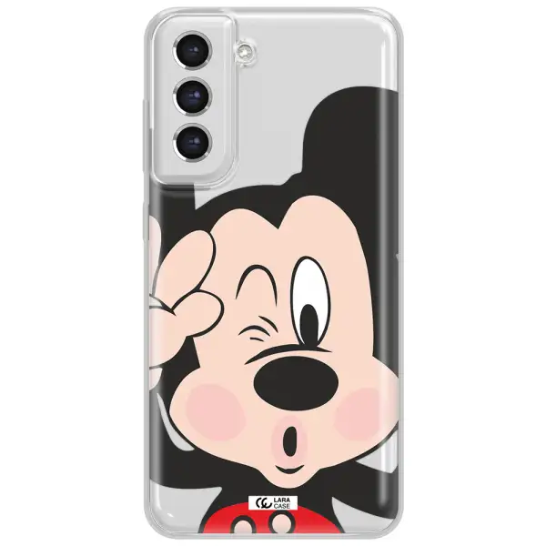 Mickey Mouse Samsung S21 Fe Clear Tpu Case