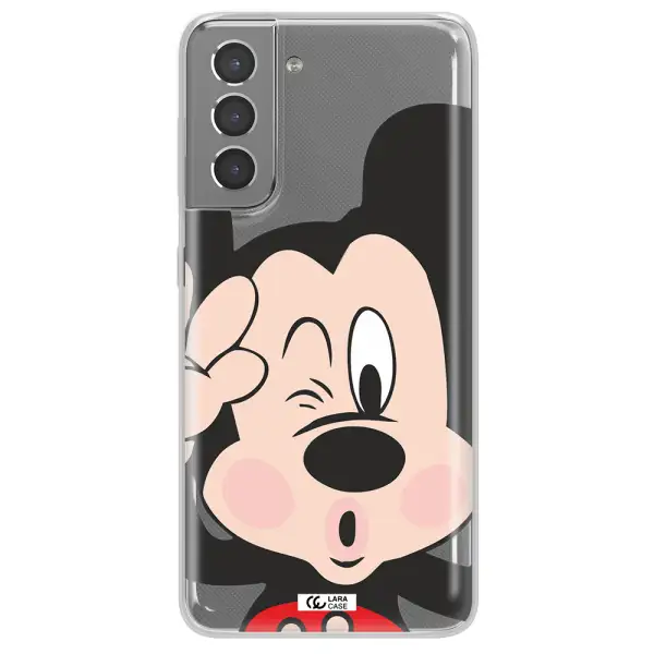 Mickey Mouse Samsung S21 Plus Clear TPU Case