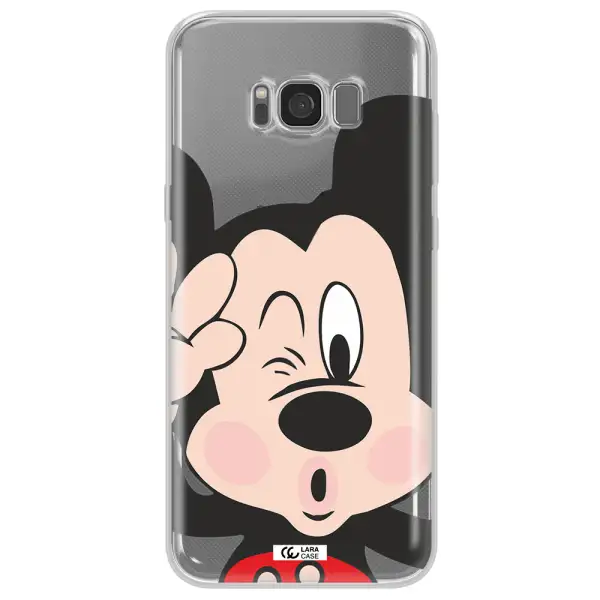 Mickey Mouse Samsung S8 Plus Clear TPU Case