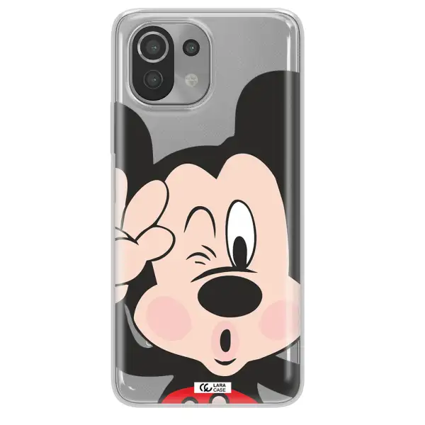 Mickey Mouse Xiaomi Mi 11 Lite Clear TPU Case