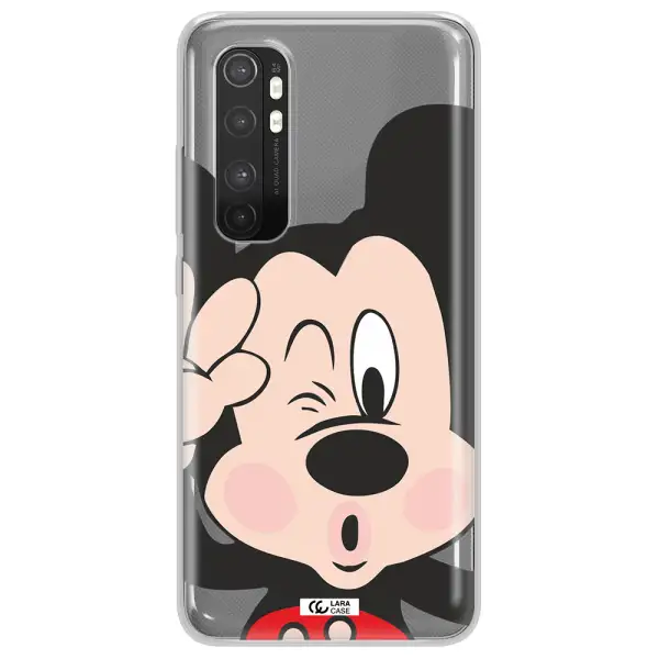 Mickey Mouse Xiaomi Mi Note 10 Lite Clear TPU Case