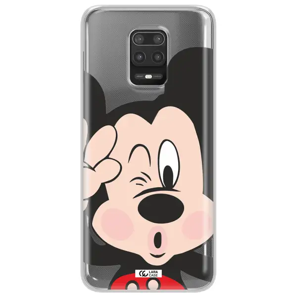 Mickey Mouse Xiaomi Note 9S Clear TPU Case