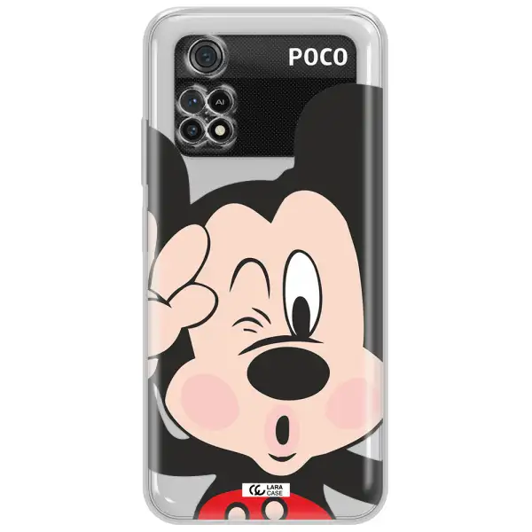 Mickey Mouse Xiaomi Poco M4 Pro 4G Clear Tpu Case