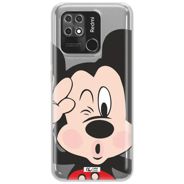 Mickey Mouse Xiaomi Redmi 10C Clear TPU Case