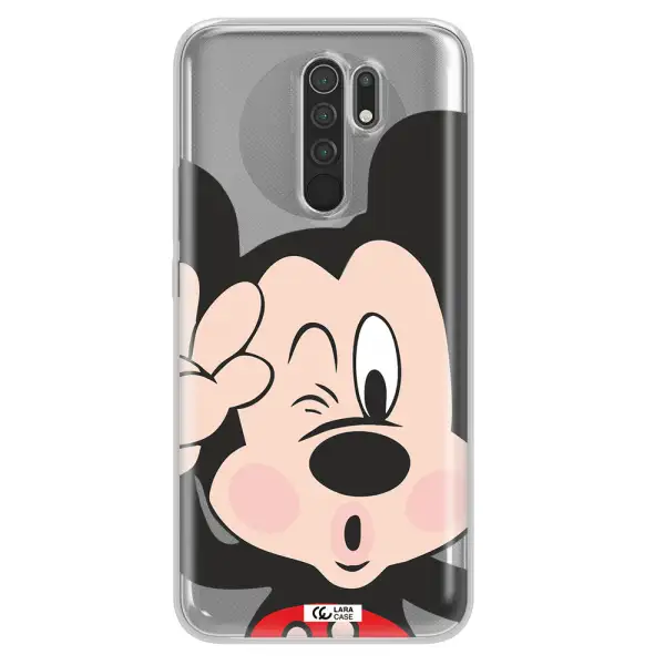 Mickey Mouse Xiaomi Redmi 9 Clear TPU Case