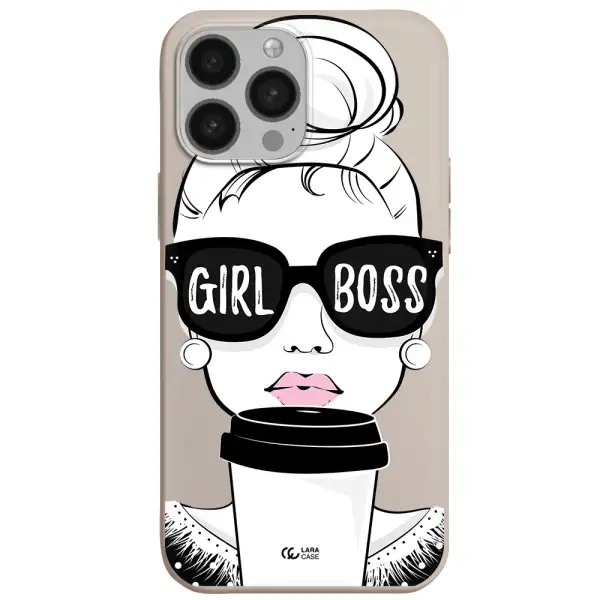 Girl Boss Apple iPhone 13 Pro Silicone Stone Case