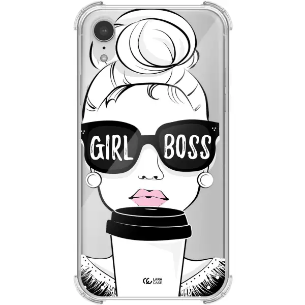 Girl Boss Apple iPhone XR Clear PC Case