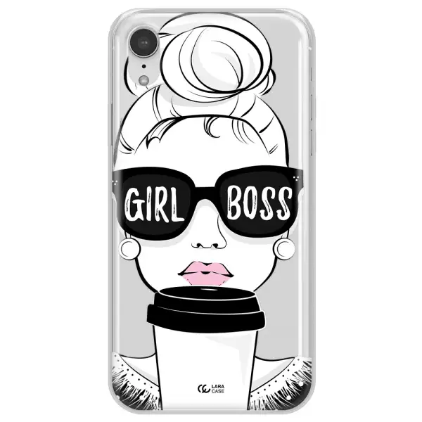 Girl Boss Apple iPhone XR Clear TPU Case