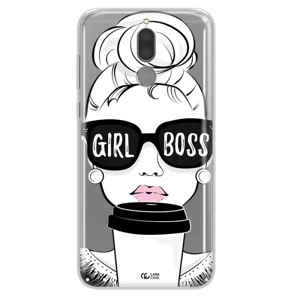 Girl Boss Huawei Mate 10 Lite Clear TPU Case