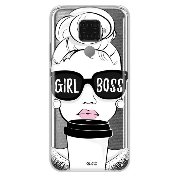 Girl Boss Huawei Mate 30 Lite Clear TPU Case
