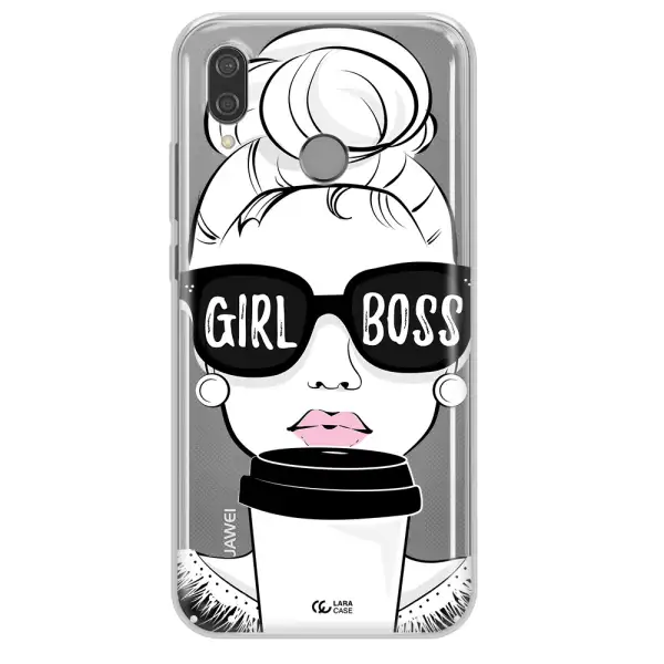 Girl Boss Huawei P20 Lite Clear TPU Case