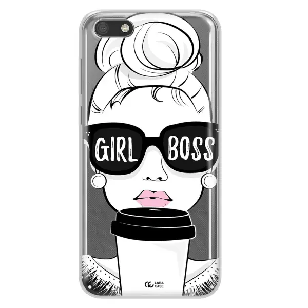 Girl Boss Huawei Y5 2018 Clear TPU Case
