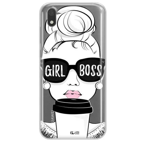 Girl Boss Huawei Y5 2019 Clear TPU Case