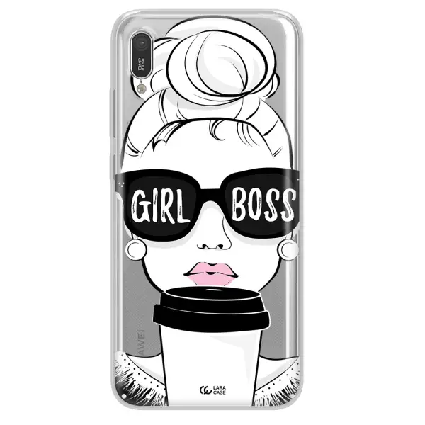 Girl Boss Huawei Y6 Pro 2019 Clear TPU Case