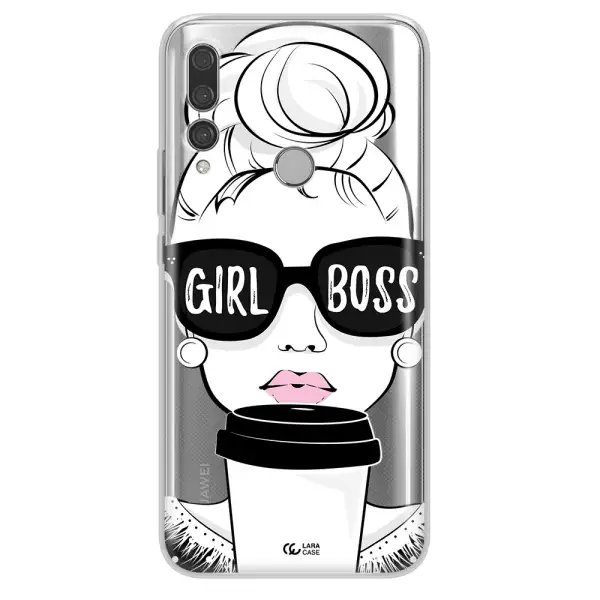 Girl Boss Huawei Y9 Prime 2019 Clear TPU Case