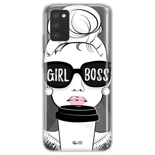 Girl Boss Samsung A02S Clear TPU Case