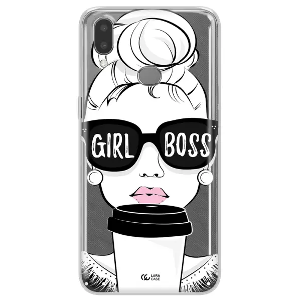 Girl Boss Samsung A10S Clear TPU Case