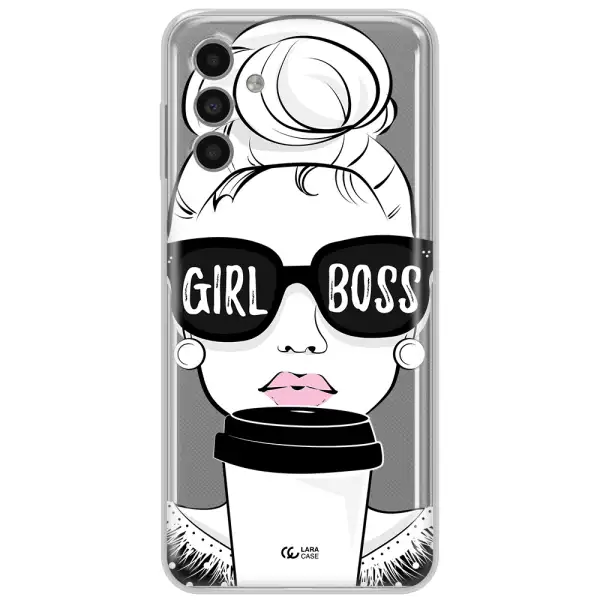 Girl Boss Samsung A13 5G Clear Tpu Case