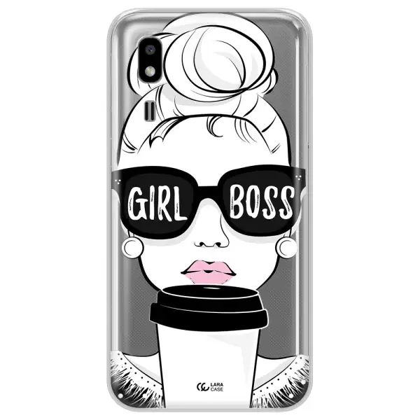 Girl Boss Samsung A2 Core Clear TPU Case