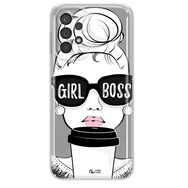 Girl Boss Samsung A23 5G Clear Tpu Case