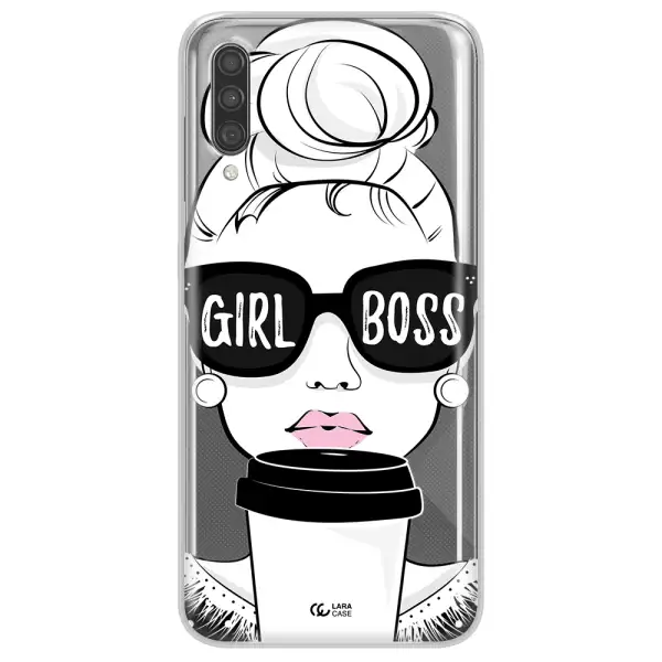 Girl Boss Samsung A30S Clear TPU Case