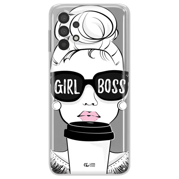 Girl Boss Samsung A32 4G Clear Tpu Case