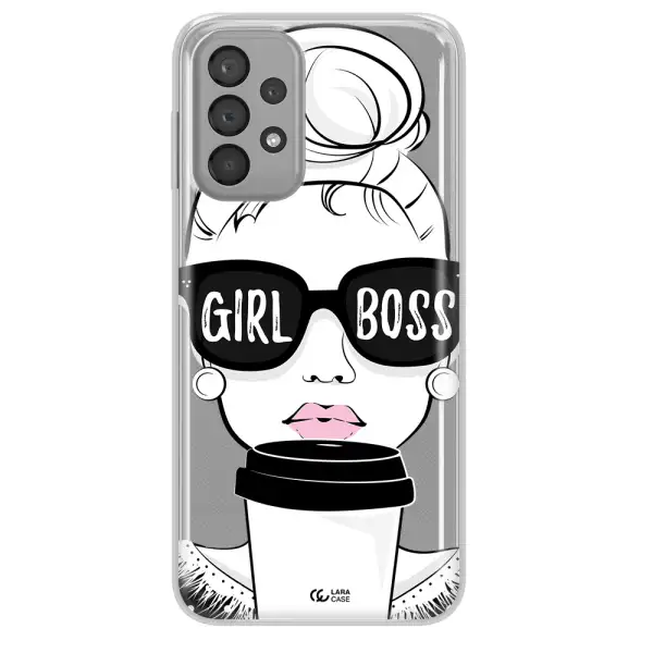 Girl Boss Samsung A33 Clear TPU Case