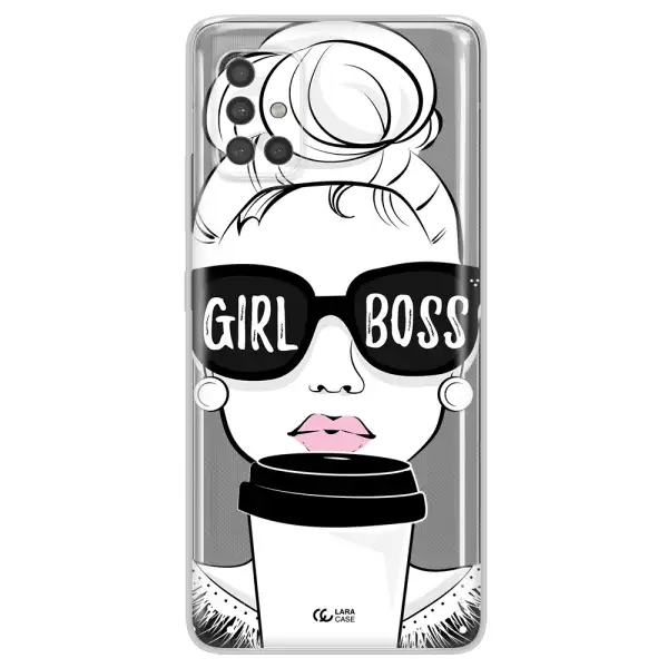 Girl Boss Samsung A40S Clear Tpu Case