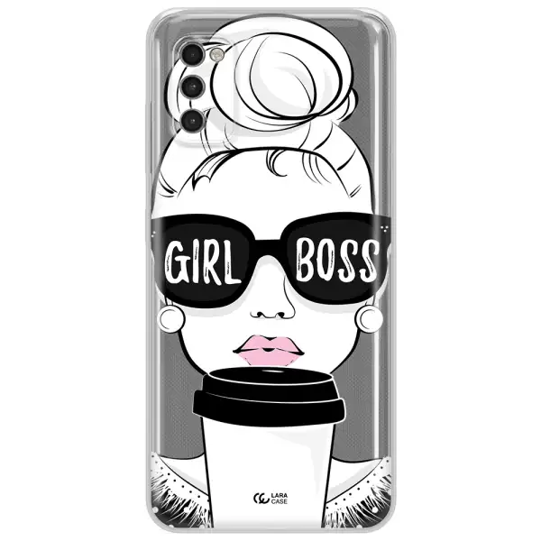 Girl Boss Samsung A41 Clear Tpu Case