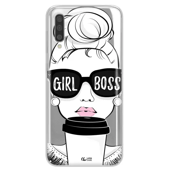 Girl Boss Samsung A50S Clear Tpu Case