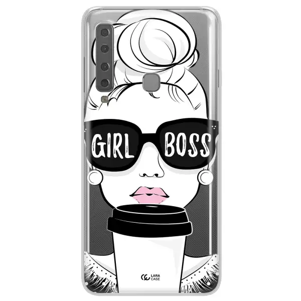 Girl Boss Samsung A9 2018 Clear TPU Case