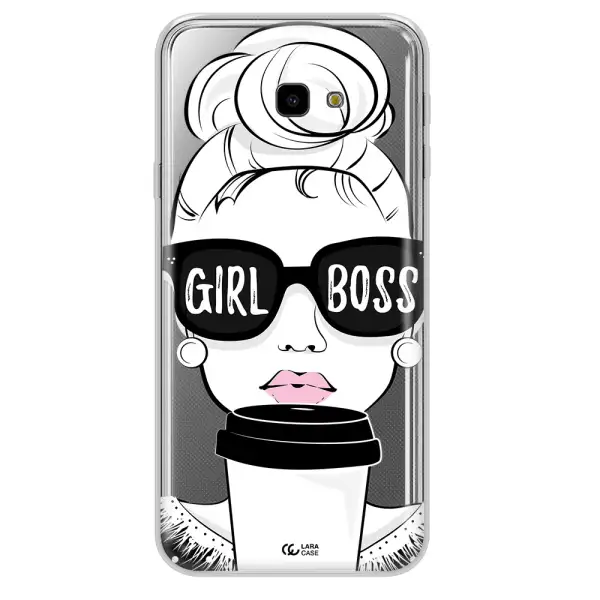 Girl Boss Samsung J4 Plus Clear TPU Case