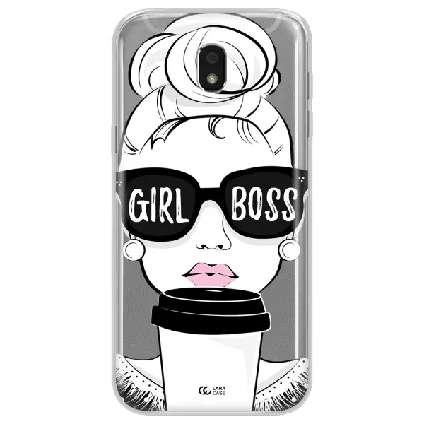Girl Boss Samsung J5 2017 Clear TPU Case