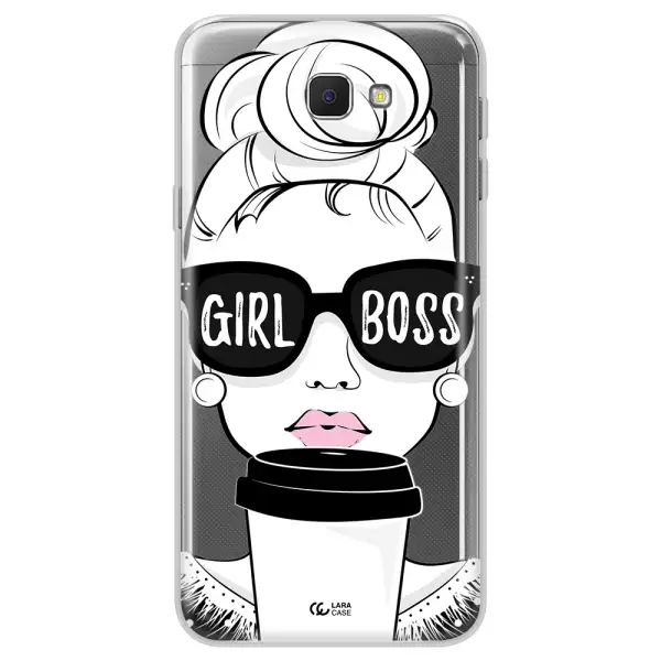 Girl Boss Samsung J5 Prime Clear TPU Case