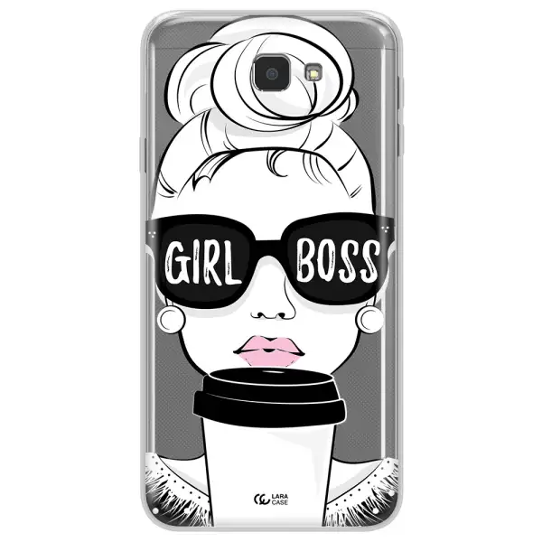 Girl Boss Samsung J7 Prim Clear TPU Case