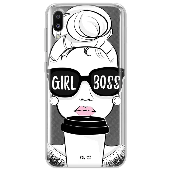 Girl Boss Samsung M10 Clear TPU Case