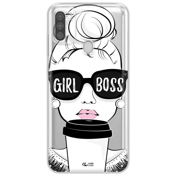 Girl Boss Samsung M11 Clear TPU Case