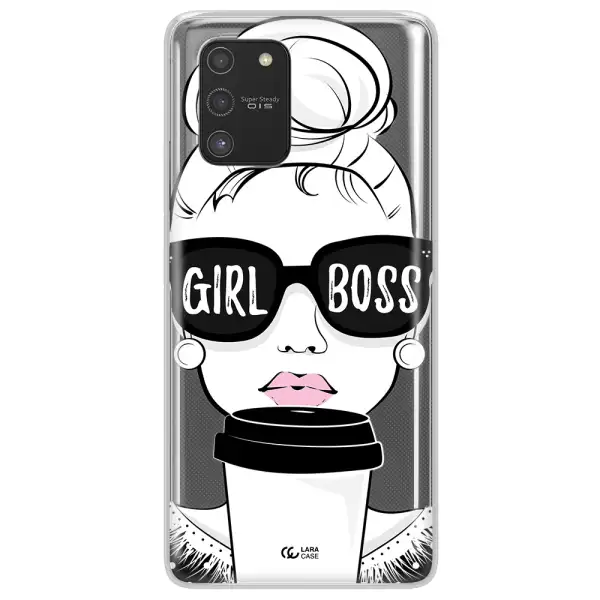 Girl Boss Samsung S10 Lite Clear TPU Case