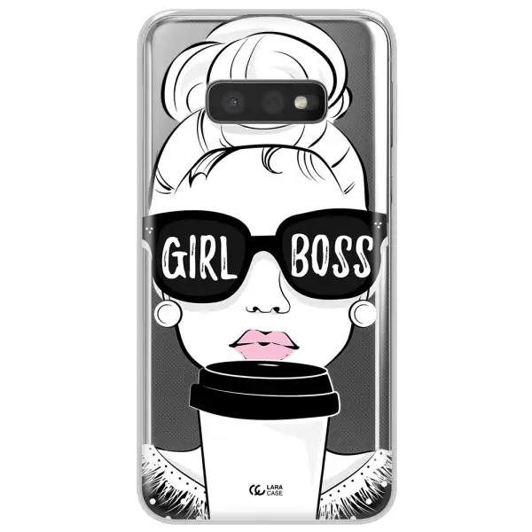 Girl Boss Samsung S10e Clear TPU Case