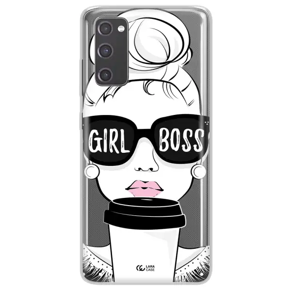Girl Boss Samsung S20 Fe Clear TPU Case