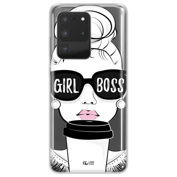 Girl Boss Samsung S20 Ultra Clear TPU Case