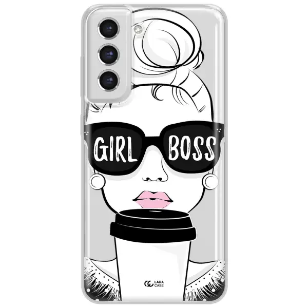 Girl Boss Samsung S21 Fe Clear Tpu Case