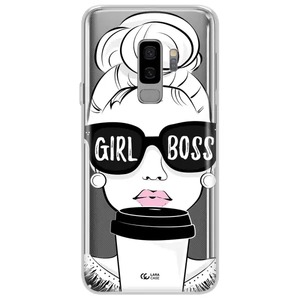 Girl Boss Samsung S9 Plus Clear TPU Case