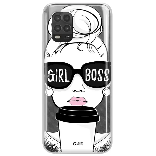 Girl Boss Xiaomi Mi 10 Lite Clear TPU Case